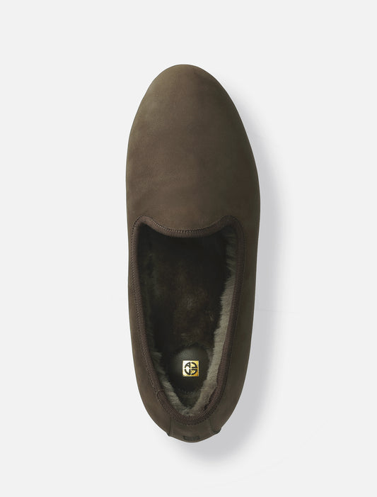 Tae 겨울 로퍼 여화 브라운