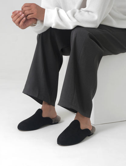 Ryn 겨울 슬리퍼 남화 블랙