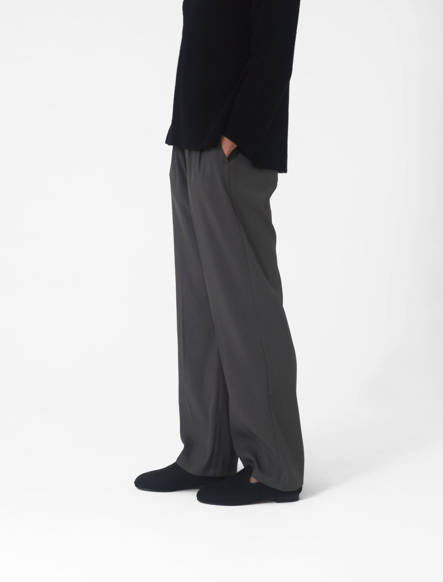 Tae 겨울 로퍼 남화 블랙